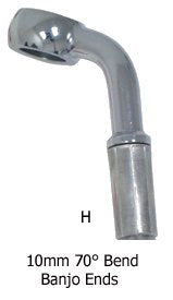 Brake Hose Assembly Fr Clear Coat Flst Mdls(Except Spg)86 / 10 Fxdb 91 Only Replaces 42303-89B HD9209-D
