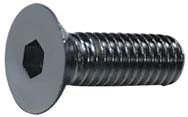 Hardware Kit Flathead Allen Screws 240 Pcs Chrome 24 Sizes 8 / 32 10 / 24 10 / 32 1 / 4-28 #A-10