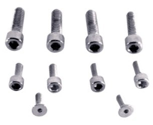 Sw Housing Mounting Screw Kit Big Twin Sportster 1982 / 1995 Allen Head 10 Pcs Chrome Colony 8767-10