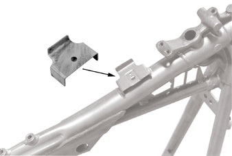Mount Turn Signal Module Frame Softail Models 91 / 99 With Self Cancelling Turn Signals