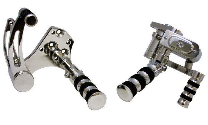 Billet Forward Controls GMA Big Twin 4 Spd 58 / 86 Softail 86 / 99 Polished Finish Gma-Fc-100-P