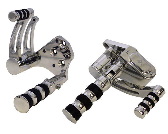 Billet Forward Controls GMA Big Twin 4 Spd 58 / 86 Softail 86 / 99 Chrome Finish Gma-Fc-100-C