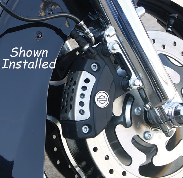 Front Caliper Insert Chrome V-Rod 06 / Later Touring Models 08 / Later Replaces HD 42054-05