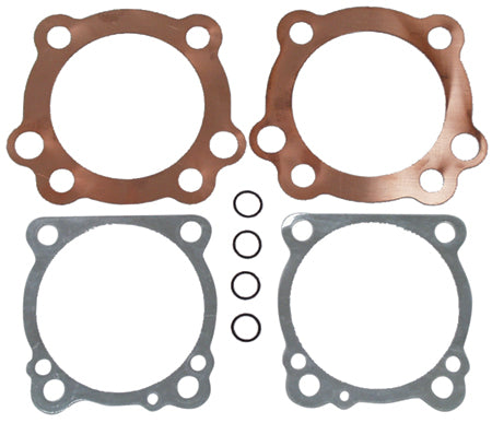 Performance Head / Base Gaskets Sportster Evo 1200Cc 88 / Later .043"Tk Copper Head & .010 Alum Base