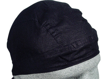 Flydanna Solid Balck 100% Cotton Zanheadgear Z114