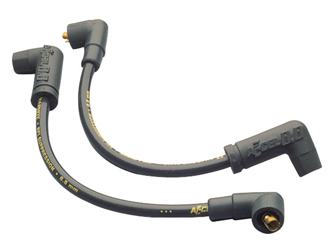 Spark Plug Wires 8.8Mm Black FLT FLHt FLHs Models 1991 / 1998 Suppression Accel.172090K