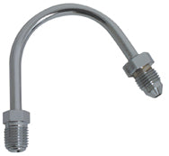 Brake Part Adapter Fitting 3 / 8-24"If Male / #3 Male 150 Deg If Chrome MFG# Pfta150