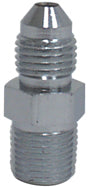 Brake Part Adapter Fitting 1 / 8" Npt Male / #3 Straight Male Chrome Plated MFG# Pf18As