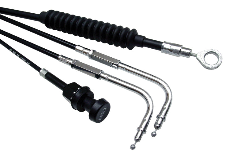 Idle Cable Black Vinyl 38.6" Big Twin 96 / Later W / OE Cv Carb Replaces HD# 56375-96
