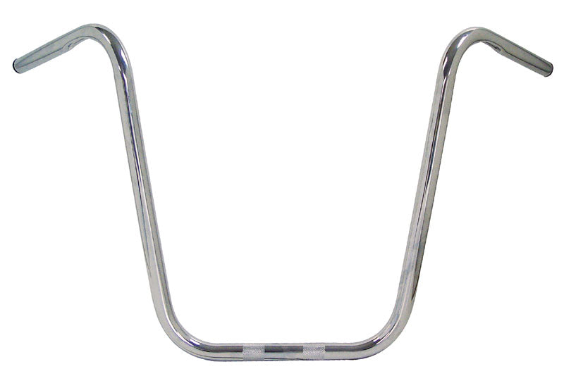Ape Hanger Handlebar 18 Rise 82 / Later 33-1 / 2" W 8-1 / 2"Center Width 7-1 / 2" Pullback Cp