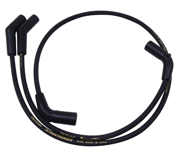 Spark Plug Wire Set 8Mm Black Fits 2009-2016 Touring Twincam Street Thunder St236