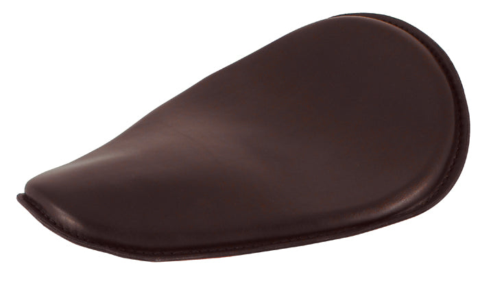 Thin Solo Seat Chocolate 12" Long X 9-1 / 2" Wide Leather Cover