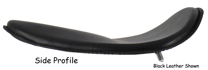 Thin Solo Seat Chocolate 12" Long X 9-1 / 2" Wide Leather Cover