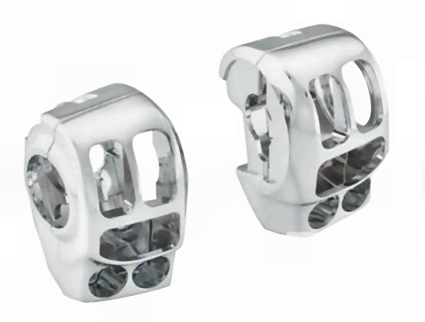 Switch Housing Handlebar Chrome Plated Fits Touring Model 2014 / Later Without Switches Set