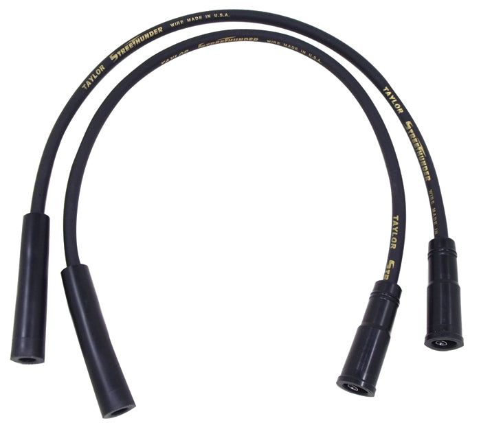 Spark Plug Wire Set 8Mm Black 1999 / Later Touring W / Carb 1986-2003 XL 2007 / Later XL St233