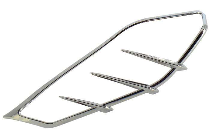 Air Deflector Trim Chrome Dresser 2009 / Later* Replaces HD 61400028