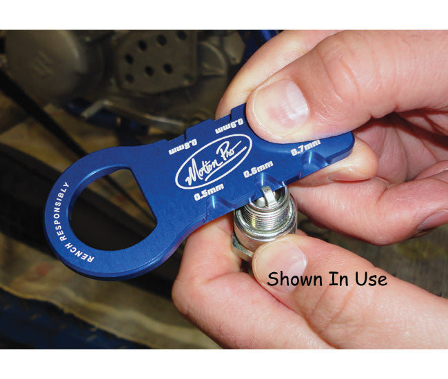 Spark Plug Gap Tool 0.5Mm 0.6Mm 0.7Mm 0.8Mm 0.9Mm 1.0Mm Gap Gauge Bottle Opener