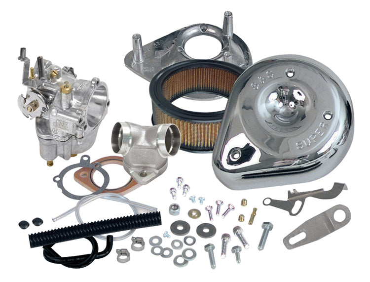 S&S Super G Carb Kit Big Twin 93 / 99 Complete Kit 11-0434