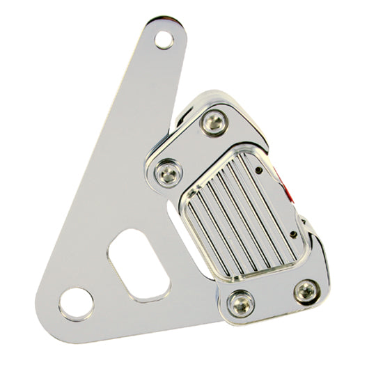 Brake Caliper Kit GMA Rear Fits Rigid Frame W / 10" Rotor Chrome Finish Gmar10C