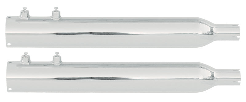 Mufflers Rush Big Louie 4" Chrome Plated Fits Touring 2010-2016 With Catalyst Equipped Head Pipes