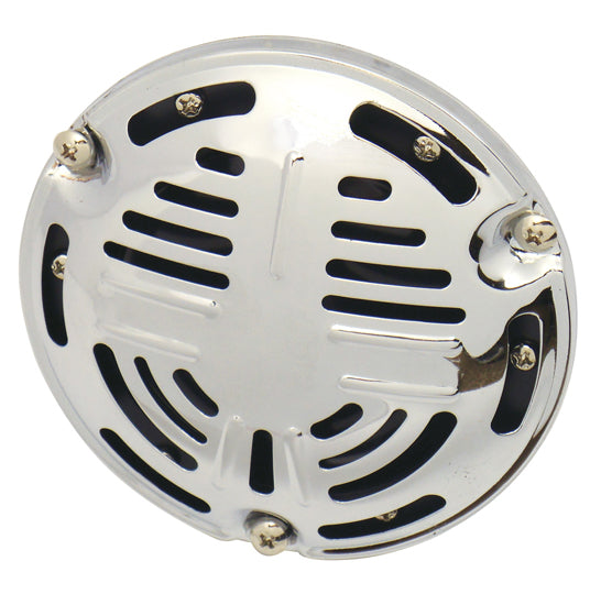 Horn Springer Style 12V Chrome W / Universal Mount Any 12V Use Replaces HD 69005-85T