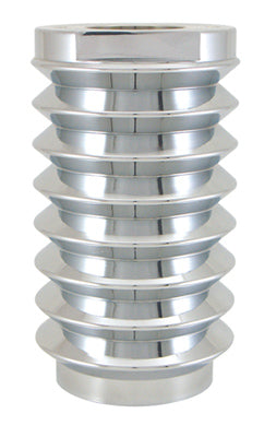 Fork Slider Covers Billet FL 49 / 84 FLT 80 / Later Flst 86 / Later Bellows Style Chrome Plated