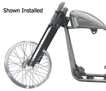 Load image into Gallery viewer, Springer Fr Gen Ii +10" Os Chrome Plated Custom App Most Models W / 1" Stem Inc Stem Nuts &amp; Top Clamp