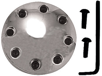 Timer Cover Ultra Tech Big Twin 70 / 99(Except TC88)Sportster 71 / Later W / Hardware Chromed Die Cast