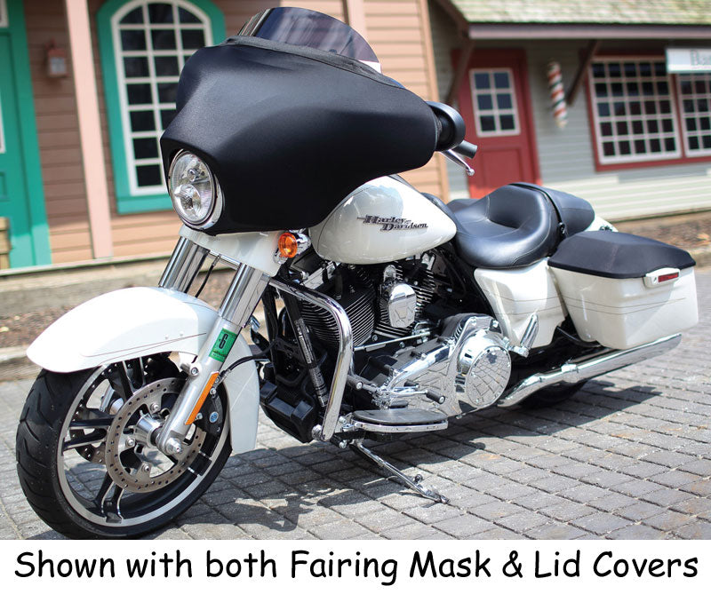 Fabric Fits All "Batwing" Fairings 1969-Later Stretch And Strap Install