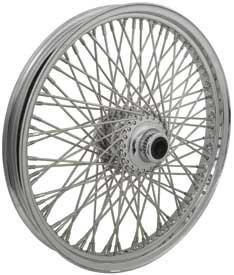 Frt.80 Spoke 21 X 3.25 Fxst & Fxdwg 00 / 06 Singlr Disc Custom Width Uw 120 / 70 Tire