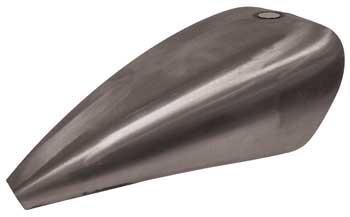 Chopper Gas Tank 24" Tunnel Uw / Cus Frm Inc Chrome Plated Flush Mt Cap Flush Bung W / Cus Mounting 1 Piece