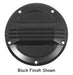 V-FACTOR CHROME THREE LINE DERBY COVERS FOR HARLEY DAVIDSON 1999/LATER