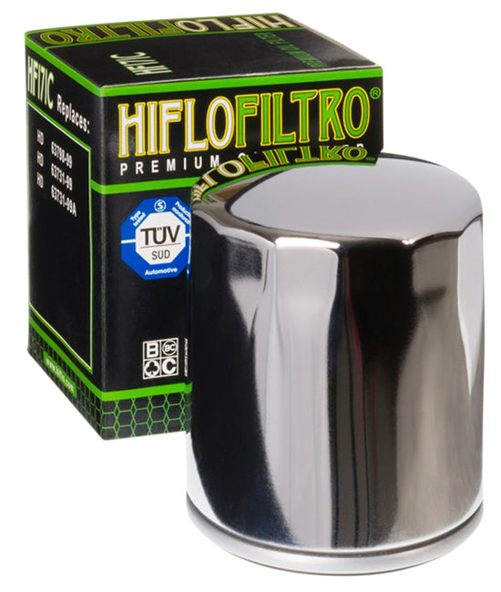 Oil Filter Hiflofiltro Chrome M8 17 / Later Tc 99 / 17 Evo 99 / L*(Except 08 / 13Xr) Replaces HD 63798-99