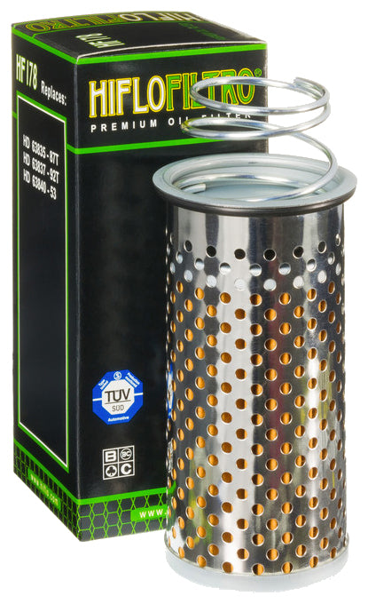 Oil Filter Element Big Twin 1953 / E 1982 Sportster 1954 / 1978 Hf178 Replaces HD 63839-53