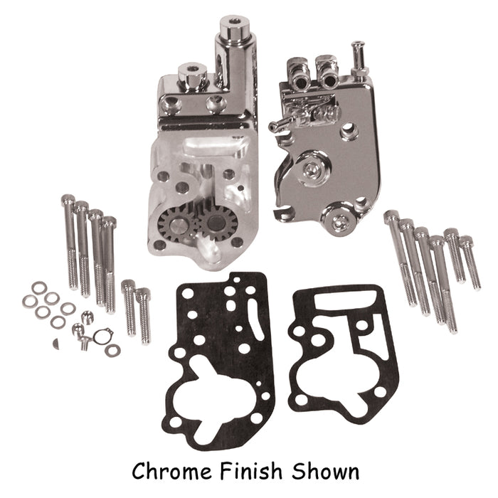 Oil Pump Oem Style Polished Fits Big Twin 1936 / 1972 HD 26200-68 26201-48D 26202-65