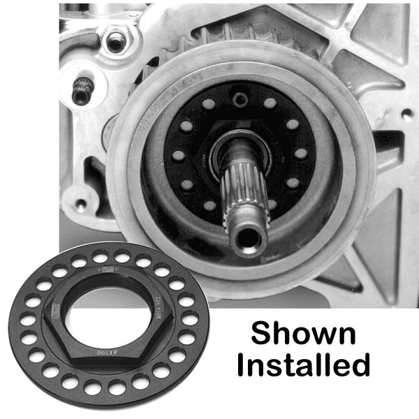 Pulley Nut Trans Pulley Nut Big Twin 5Spd & Sportster 93 / Later Lockplate Built In Replaces HD 35211-91A