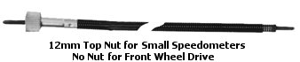 Spdo Cable Armor Coat 34-1 / 4" 12Mm Spdo Nut / Ft Whl Dr Replaces HD67072-87B