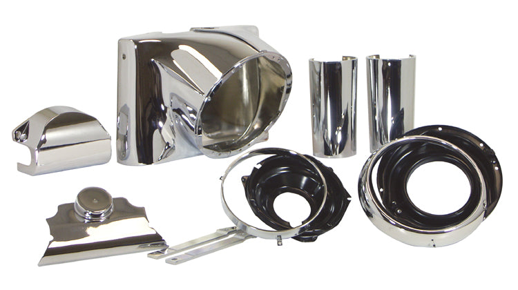 Fr Fork Covers H.Light Housing Flst Flstn Flstf 86 / Later Converts To 60 / 84 FLH Look