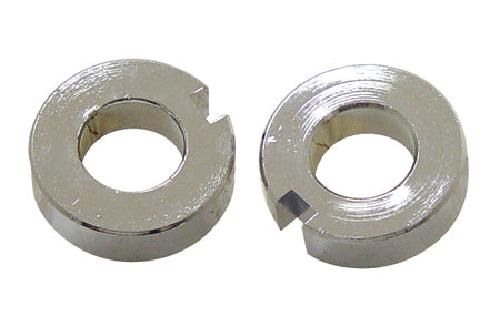 Rear Axle Adjuster Spacers Softail 2000 / 2008 Chrome Plated Replaces HD 47577-00