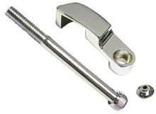 Load image into Gallery viewer, Reg / Rectifier Plug Retainer Chrome Plated Big Twin 70 / 88 W / Rh Angle Plug Secures Plug To Stator End