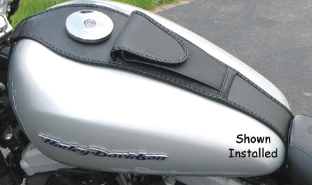 Tank Bib Pouch Plain Fits Sportster Thru 2003 With 3.25 & 3.3 Gal Tank MFG#93328