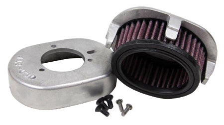 Mini-Ed Air Cleaner Polished S&S Super "B"& L Series Bendix / Zenith & Keihin