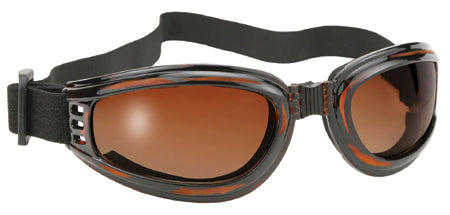 Nomad Folding Goggle Tortois Frame W / Brown Gradint Lens MFG#4521