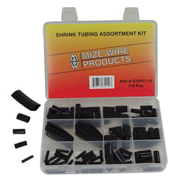 Heat Shrink Tubing Assortment 1 / 8" / 3 / 8"Odx3 / 4"Lg 1 / 2"Odx2"Lg 110 Pcs W / Case...#Mu-Stkpc110