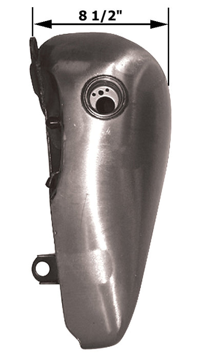 Fatbob Gas Tank Flatside 5Gal Softail 84 / 99 Fxwg 85 / 86 Use 82 / Later Screw In Gas Cap