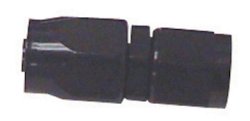 Oil Hose End -6 Straight Uw 11 / 32"Id Hose 9 / 16-18 Thd Black Anodized MFG#R10023B
