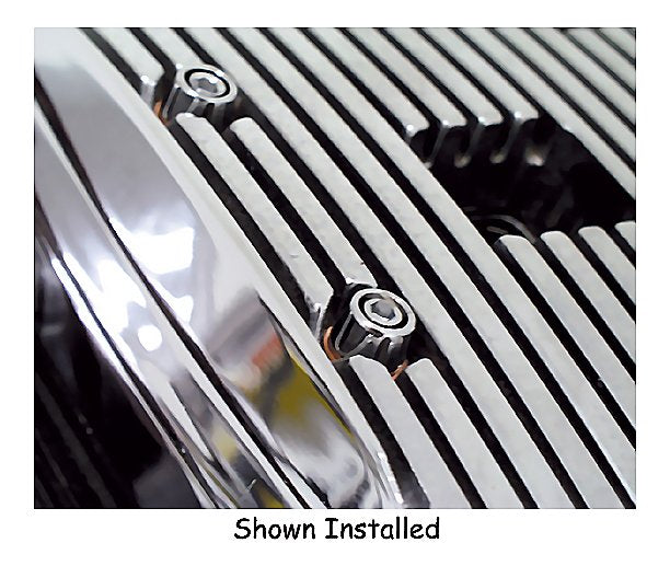 Top Rocker Arm Cove Screw Kit Big Twin Sportster Evo All Yrs Chrome Plated Allen Rpl HD 852A 882 884A 94288-94T