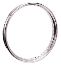 Load image into Gallery viewer, Rim Chrome Steel 2.15"X21" Front 40 Spoke Drop Center Replaces HD 43662-80B