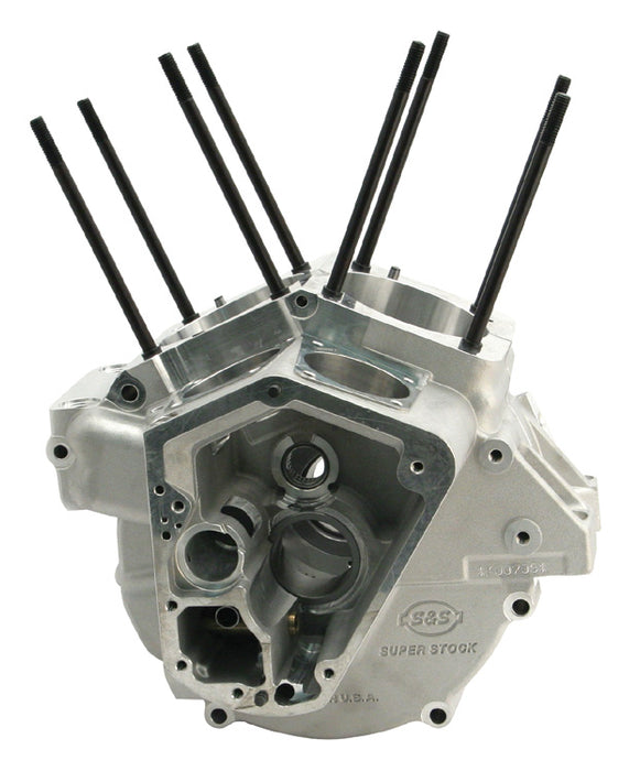 Engine Crankcase S&S Big Twin 1992 / 1999 Natural Finish
