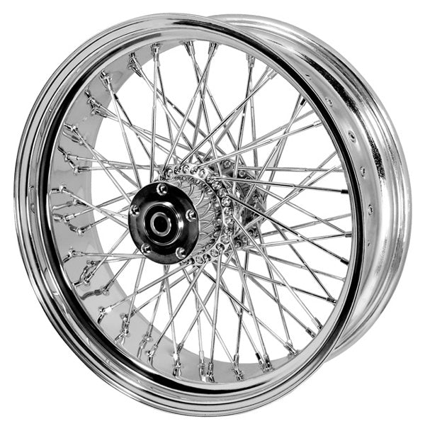 60 Spke Wheel 16 X 3.00 Big Twin 73 / 84 Dual Flange 7 / 16"Hub Billet Hub